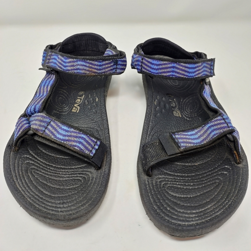 Teva Womens 8 Blue Strap Sandals